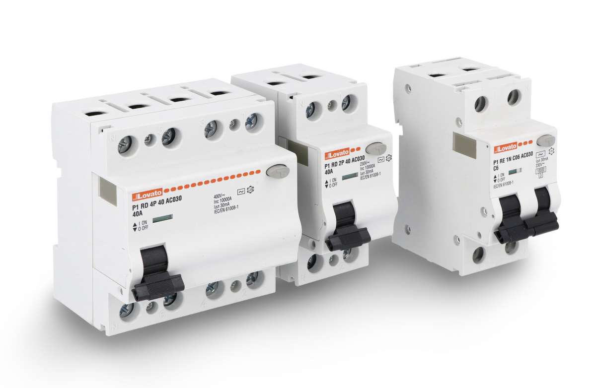 New residual current operated circuit breakers RCD… and RCBO… | LOVATO ...